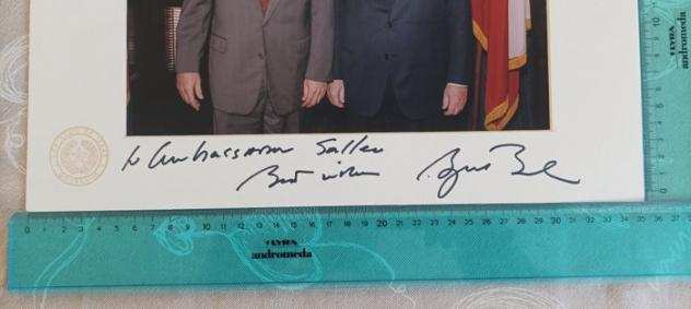 Vari personaggi - Lotto di fotografie presidente Stati Uniti Bill Clinton, George Bush  Berlusconi e altri - vari - 2000