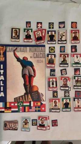 Variant Panini - World Cup Italia 1934 - 1 Empty album  complete loose sticker set