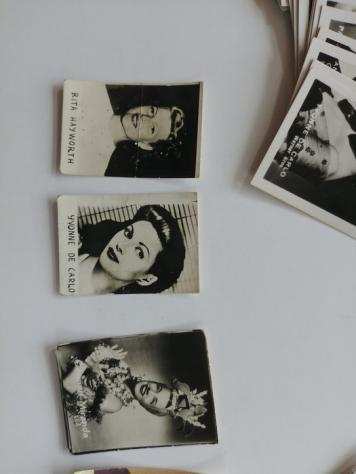 varie - 72 figurine personaggi del cinema anni 50-60 Card
