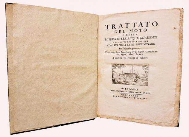 Varignon - Trattato del Moto e della Misura delle Acque Correnti - 1736