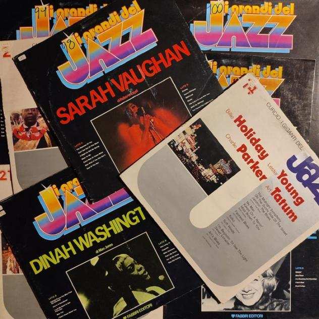 Various Lady in Jazz - 9 Lp Album - Sarah Vaughan, Dinah Washington, Carmen McRae, Bille Holiday, Rosemary Clooney, Bassie - Album LP (piugrave oggetti) -