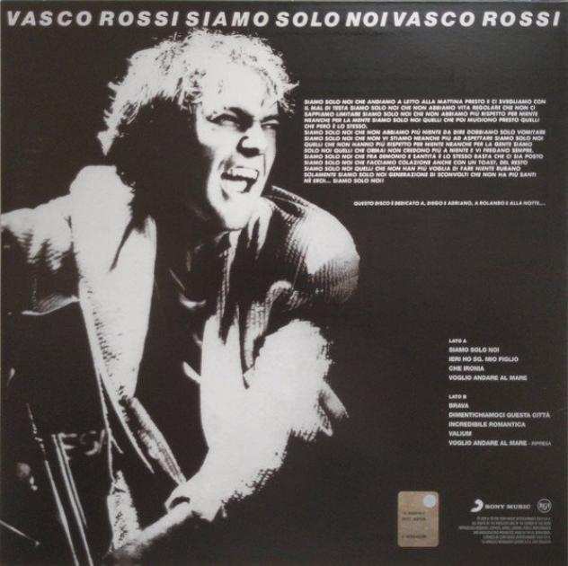 Vasco Rossi - 5 classic Lps - quotSiamo solo noiquot, quotLiberi liberiquot, quotCanzoni per mequot, quotNessun pericolo per tequot, quotNon - Titoli vari - Disco in vinile - 19