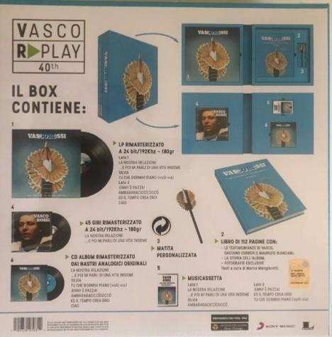 Vasco Rossi - quotMa cosa vuoi che sia una canzonequot LPCD7quot singleBook numbered limited edition box set - Cofanetto LP - 180 grammi, Rimasterizzato - 2