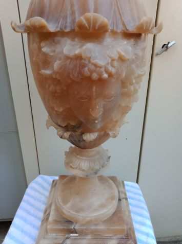 vaso di alabastro scomponibile