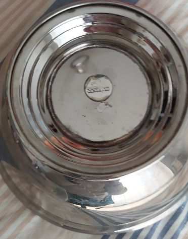 vaso zuppiera argento Sheridan diam 20 h 10 cm peso 420 gr
