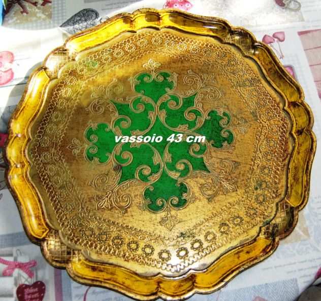 vassoi vintage decorati