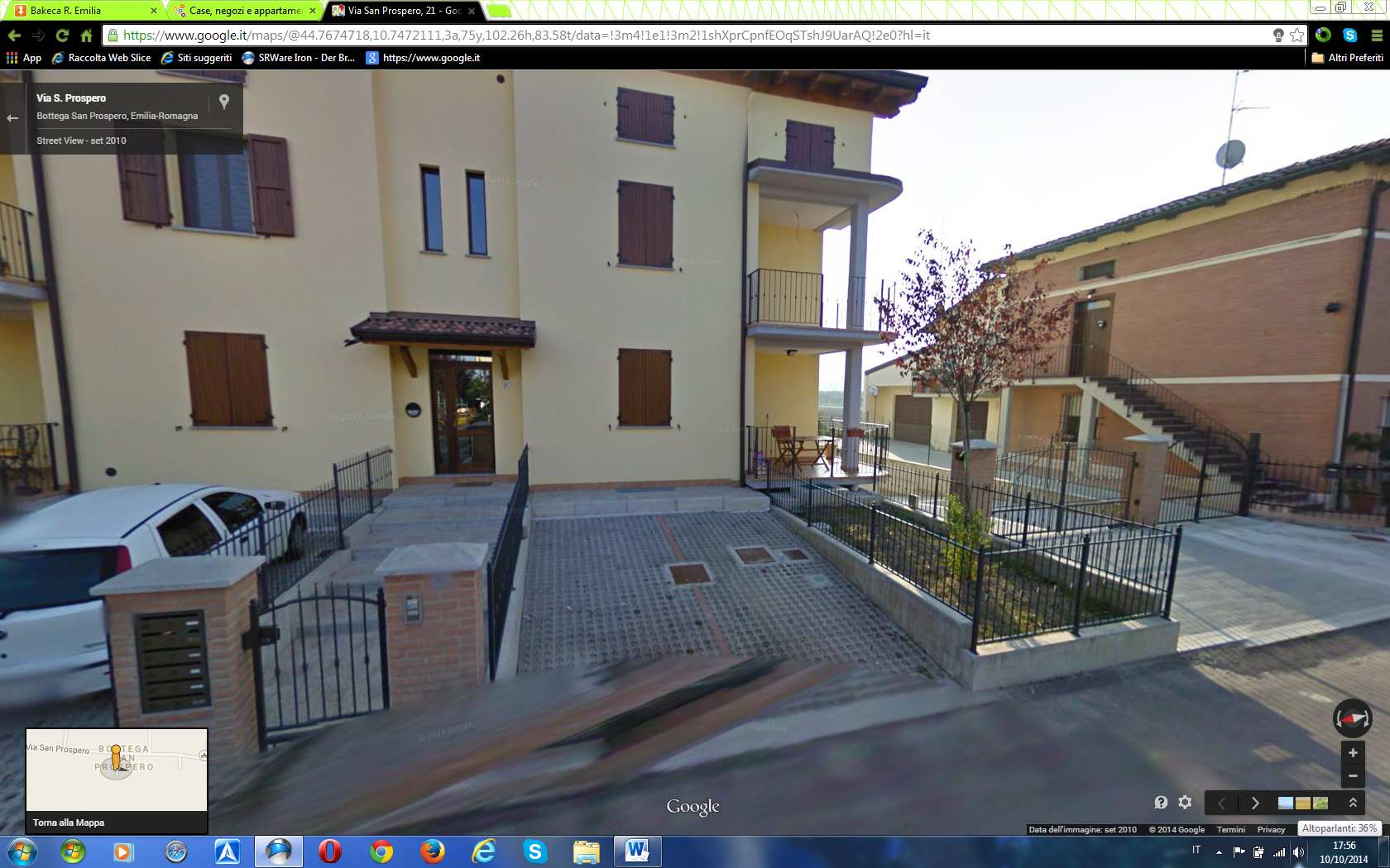 Vendita a Correggio loc. San Prospero 4 vani.