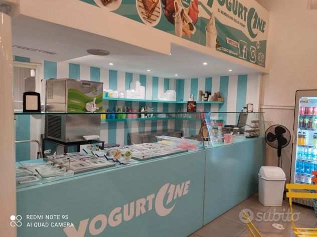 Vendita Attrezzatura e arredi per Yogurteria