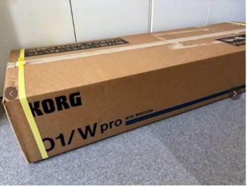vendita Korg 01 W Pro 76 tasti Tastiera Sintetizzatore Tastiera nera Strumenti m