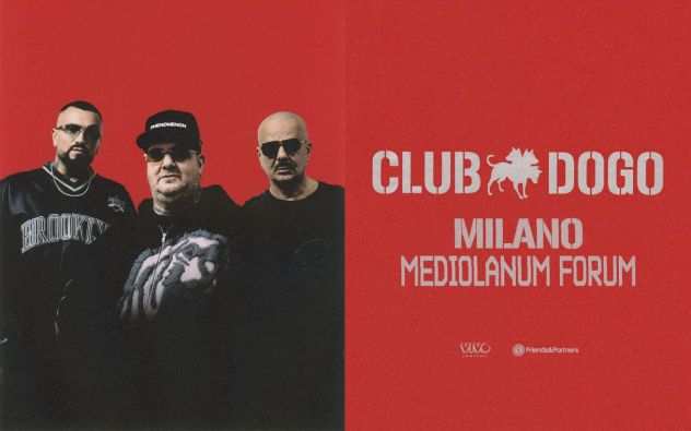 Vendo 2 biglietti CLUB DOGO 15 Marzo Assago in Tribuna Numerata Anello A