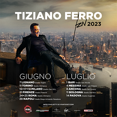 Vendo 2 biglietti Prato Tiziano Ferro 1706