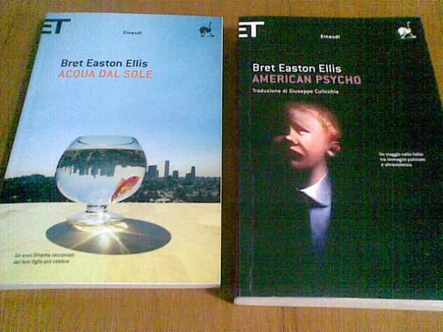 Vendo 2 libri di Bret Easton Ellis