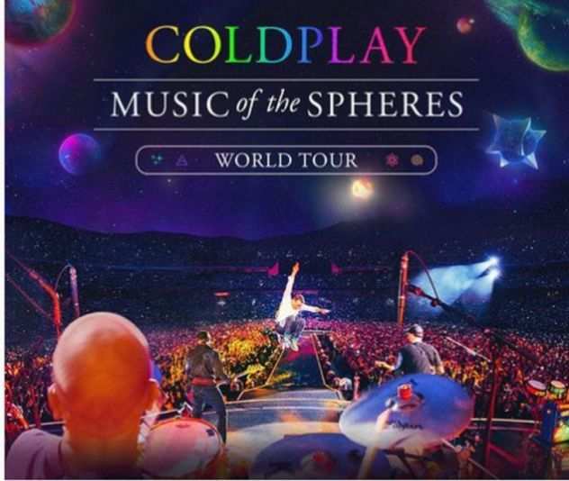 Vendo 4 biglietti per i Coldplay