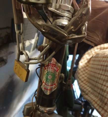 VENDO BICICLETTA ANNI 70-80 MARCA VICINI FRENI A BACCHETTA, NERO OTTIMO STATO