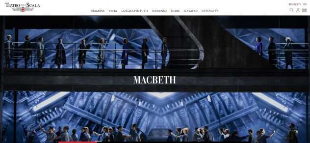 Vendo biglietto Macbeth Scala di Milano