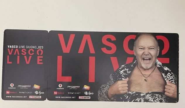 Vendo biglietto Vasco Rossi PRATO GOLD Roma