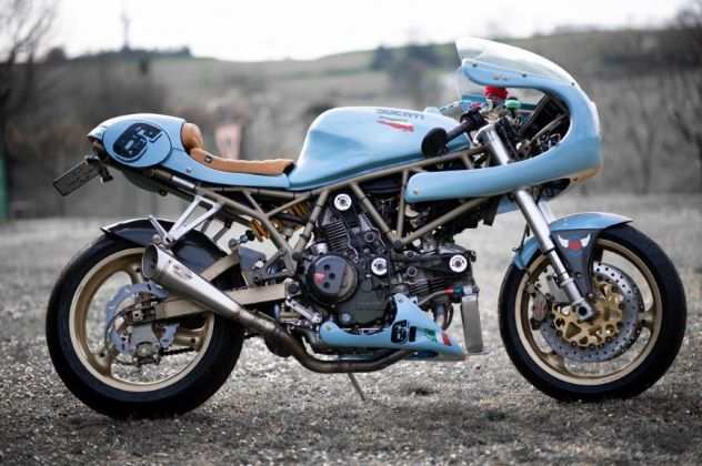 Vendo Cafe Racer su base Ducati 900ss