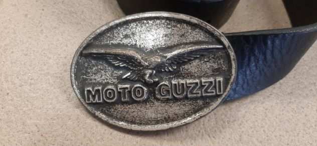 Vendo Cintura in cuoio Fibbia Moto Guzzi