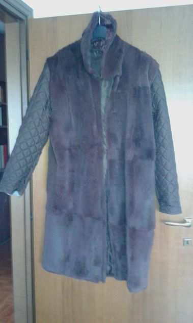 vendo interno cappotto donna in lapin nuovo