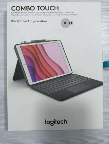 vendo iPad 9 generazione con 64 gb silver, Cover tastiate logitech combo touch