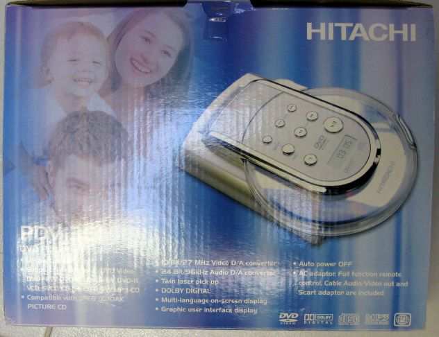 Vendo lettore DVD portatile Hitachi