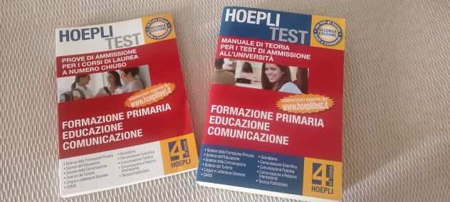 Vendo libri Hoepli test formazione primaria