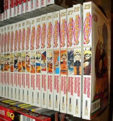 Vendo Manga Naruto Gold PRIMA stampa NUOVI (no deluxe)