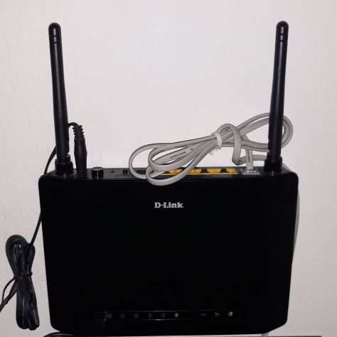 Vendo modem D-Link DSL-2750B nero