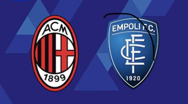 VENDO n.2 BIGLIETTI MILAN-EMPOLI posti vicini SECONDO ROSSO CENTRALE