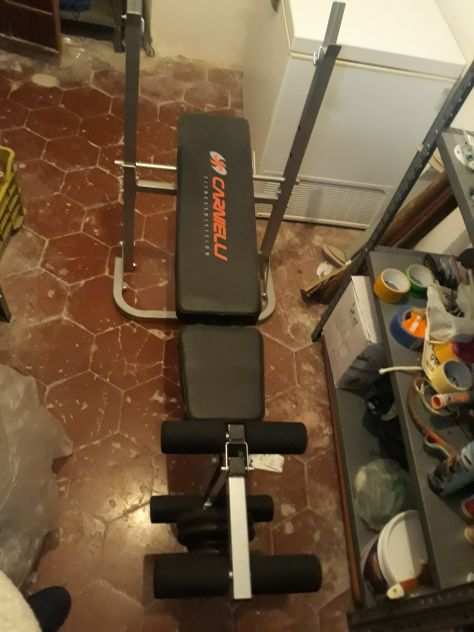 Vendo Panca regolabile con porta bilanciere