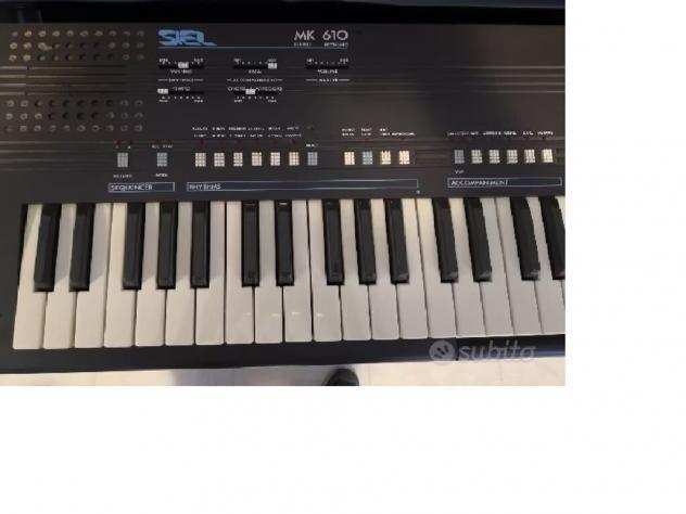 Vendo TASTIERA SIEL MK 610, polyphonic synthesizer