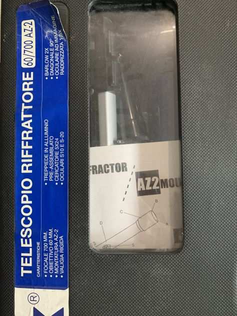 Vendo Telescopio Riffrattore 60700 AZ-2 PENTAFLEX