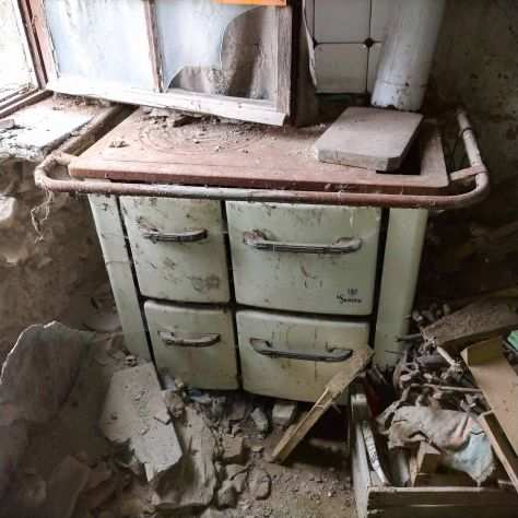 vendo vecchia stufa cucina