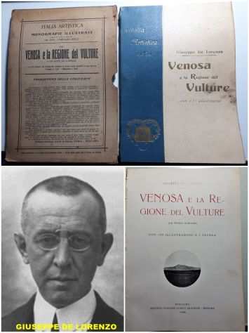 VENOSA E LA REGIONE DEL VULTURE, GIUSEPPE DE LORENZO, 1906.