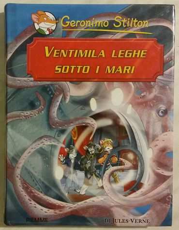 Ventimila leghe sotto i mari di Jules Verne di Geronimo Stilton1degEd.Piemme 2009