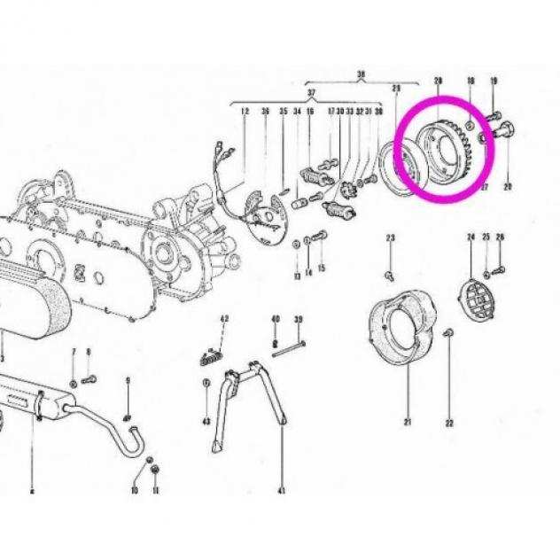 Ventola volano Gilera Gsa 312546