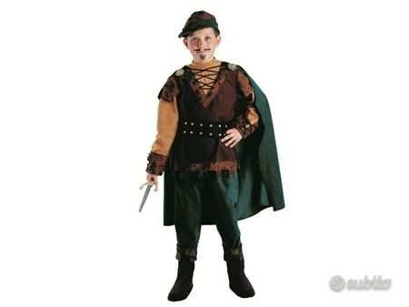 Vestito carnevale 5-6 anni Robin Hood
