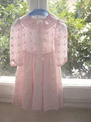 Vestito da cerimonia rosa da bambina