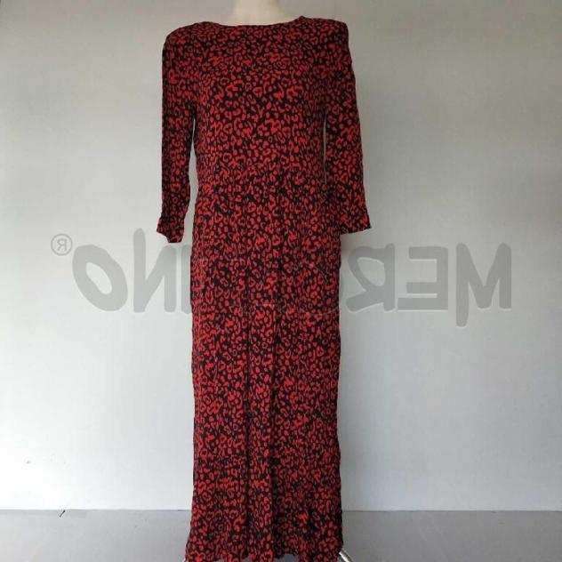 Vestito donna zara rosso nero Taglia XS