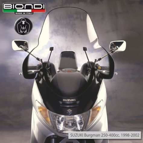 vetro parabrezza Biondi x Suzuki Burgman 250 400 1998-2002