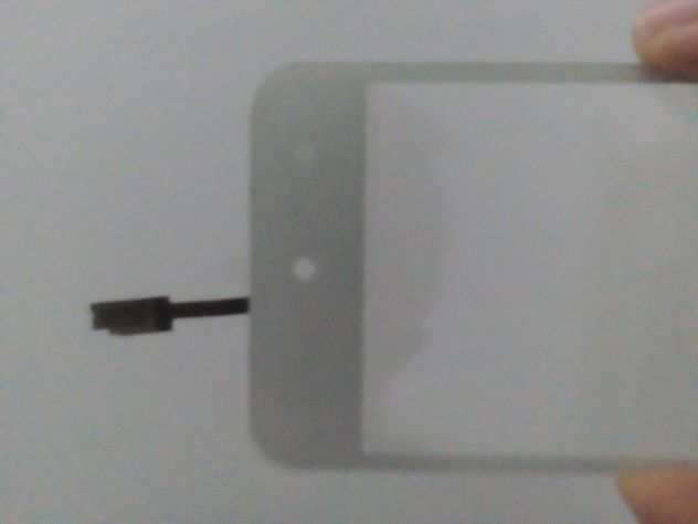 Vetro touchescreen iPod 4G 4 bianco