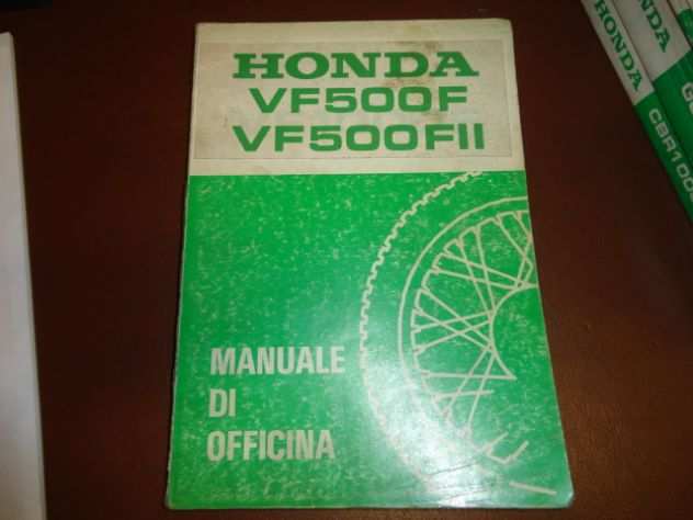 VF500F VF500FII manuale officina x manutenzione moto Honda