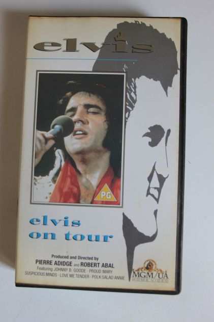 VHS CASSETTE FILM MUSICALI ELVIS LED ZEPPELIN ROCK ENTRA E SCEGLI