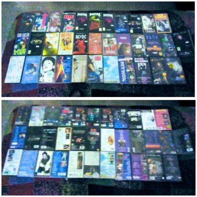 VHS collezione esclusiva musicale