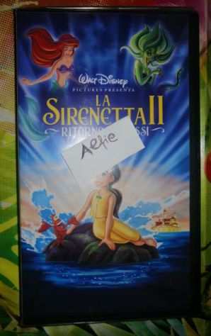 Vhs Disney sigillata La Sirenetta