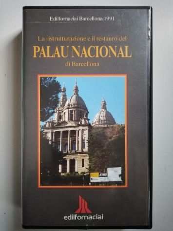 VHS Restauro PALAU NACIONAL Barcellona SPAGNA 1991 edilfornaciai Bologna
