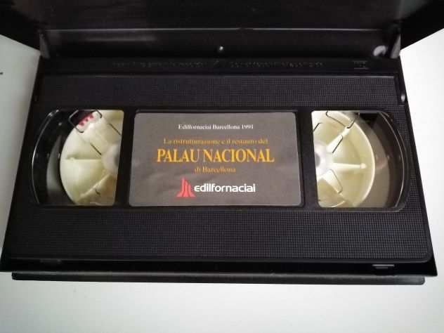 VHS Restauro PALAU NACIONAL Barcellona SPAGNA 1991 edilfornaciai Bologna