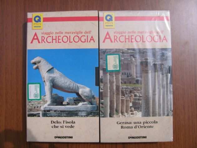 VHS Viaggio Nelle Meraviglie dellArcheologia De Agostini