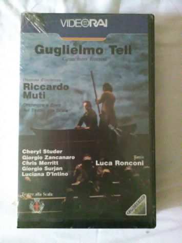 VHS videocassetta Guglielmo Tell di Gioacchino Rossini