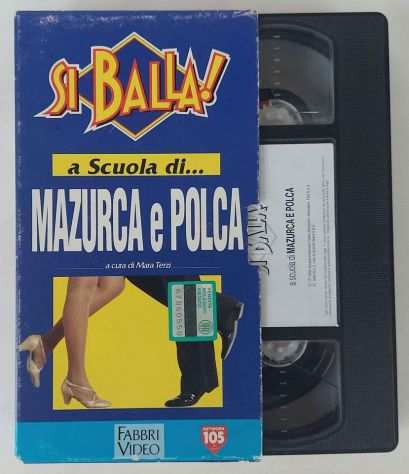 VHSSI BALLA a scuola di MAZURCA E POLCA di Mara Terzi Ed.Fabbri Video,1993